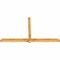 Ekena Millwork Eugene Rough Sawn Timber Gable Bracket, Western Red Cedar, 96"W x 56"H x 4"D x 4"F, 14/12 Pitch GBW096X56X0404EUG00RWR - alternate 5